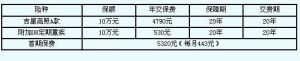 （图）新华人寿吉星高照A款两全保险